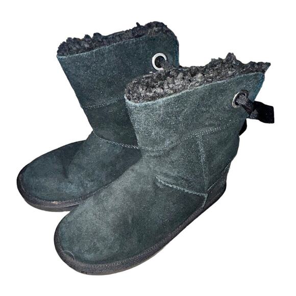 KOOLABURRA By UGG Andrah 1108611 YOUTH Women’s Boots Size 1 BLACK - Picture 2 of 13